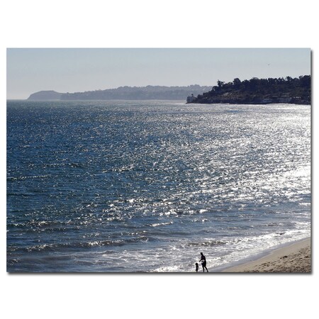 Trademark Fine Art Kurt Shaffer, 'Malibu' Canvas Art, 35x47 KS56-C3547GG